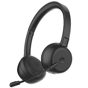 Fone Headset Bluetooth Preto Multi Cabo Usb-C Ph503