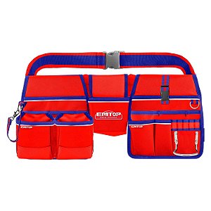 Cinto Profissional Cinturão Porta Ferramentas Até 10Kg Emtop