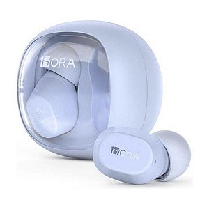 Fone de Ouvido Bluetooth 1Hora In Ear Com Microfone Azul