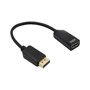 Adaptador DisplayPort para Hdmi AD405 Preto OEX