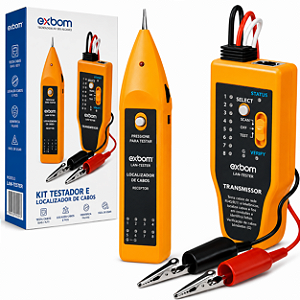 Testador Zumbidor Localizador De Cabos Rede Rj11 Rj45 Tc300