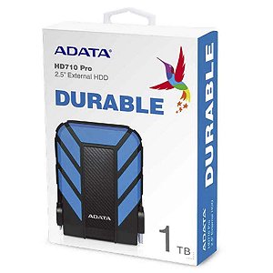 Hd Externo 1 Tb Adata Azul 2,5 Portatil Usb 3.1 HD710