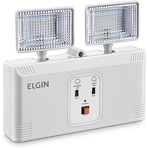 Luminária Emergência 16w 6500k até 6 horas Luz Branca Elgin