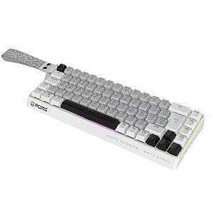 Teclado Magnético Pcyes Gamma White Ghost 8000Hz Rgb