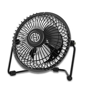 Mini Ventilador Mesa Compacto Portátil USB 6" 19cm VTD-001