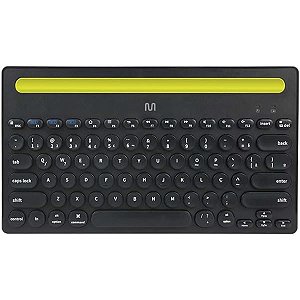 Teclado Bluetooth 5.0 Multi-Dispositivo Preto Multi TC284