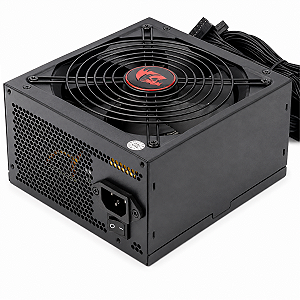 Fonte Gamer Atx Redragon 500w 80 Plus Bronze Bivolt 127/220V