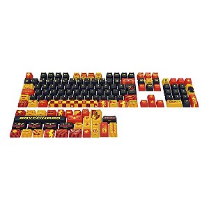 Kit Teclas Keycap Gamer Redragon Harry Potter Grifinória