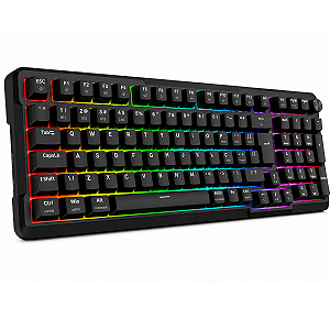 Teclado Mecânico Gamer Redragon Arlokks Rgb TKL Sem Fio Pto