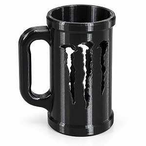 Suporte Para Lata De Energético Monster Com Alça 3d Preto