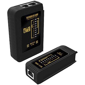 Testador de Cabo de Rede Plus Cable LT-100BK RJ11/RJ45