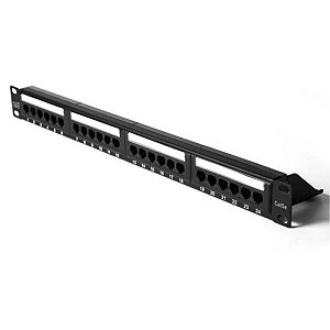 Patch Panel CAT.5e PlusCable 24 Portas Sem Guia LA-P524