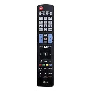 Controle Remoto Para Tv Lg Com Função 3D Abk74115502 Preto