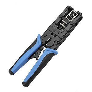 Ferramenta Alicate Para Crimpar Keystone Rj45 Femea 180º Idc