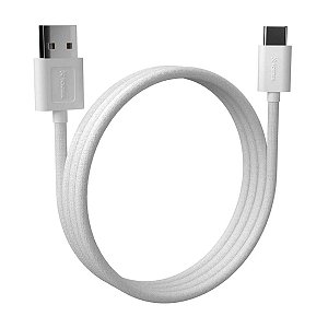 Cabo USB-A Para USB-C Fortrek U111 1 Metro Branco