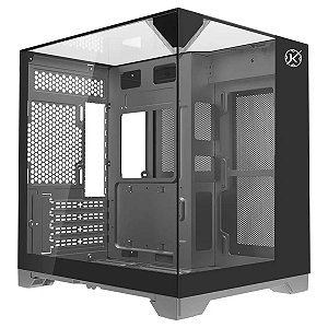 Gabinete Gamer Kalkan Midgard Vision Micro Atx Preto Sem Fan