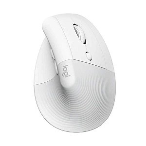 Mouse Ergonomico Vertical Lift Sem Fio Branco Logitech
