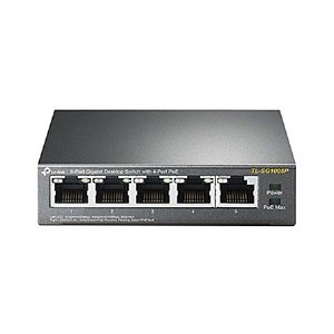 Switch TP-Link TL-SG1005P 5 Portas Gigabit 4 Portas POE+