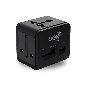 Conversor de Padrões Universal Oex Bivolt CP101 Preto