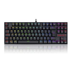 Teclado Magnético Gamer Redragon Kumara PRO RGB Switch Brown
