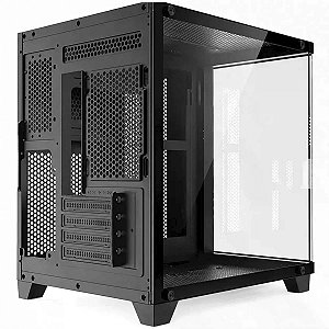 Gabinete Redragon Kalkan Midgard Curve Preto Sem Fan Klk072