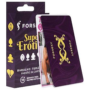 Baralho Super Erótico 54 Cartas For Sexy - 11487