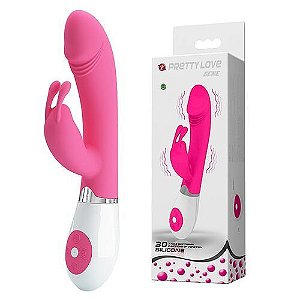 Vibrador Ponto G Gene em Silicone Dupla Estimulação - 30 Velocidades - 6143