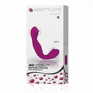 Vibrador Strapless Ativa Dupla Penetração Recarregável 30 Vibrações - 5412