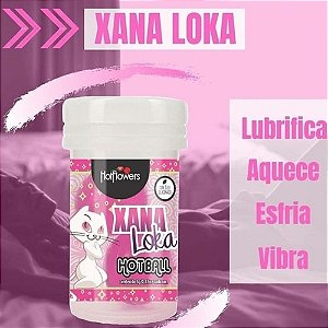 Hot Ball Bolinha Xana Loka Esquenta, Esfria e Vibra 2un - 3594