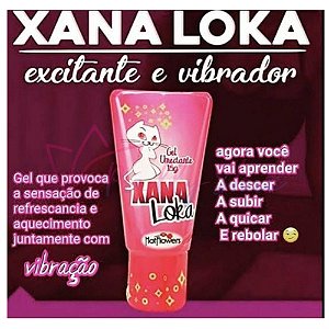 Xana Loka Excitante Feminino Esquenta, Esfria e Vibra 15Gr - 3045