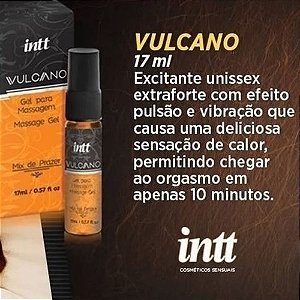 Gel Excitante Unissex Vulcano Esquenta Extra Forte 17ml - 5095