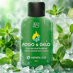 Esquenta e Esfria Comestível Menta Ice 38ml - 2591