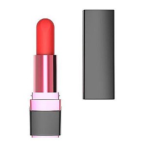 Vibrador Formato de Batom 10 Funções Recarregável - 7900