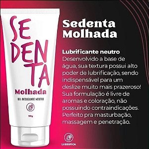Lubrificante Neutro Sedenta com Silicone 50ml - 4140