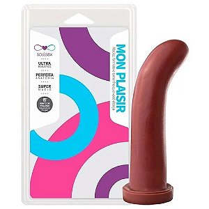 Prótese Maciça Ponto G Marrom 16,5 X 3,5 Cm - 25069