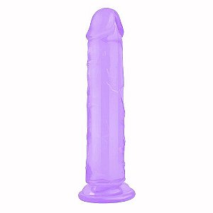 Prótese Maciça Silicone com Ventosa Cores 21,6 X 4,2 cm - 8231