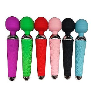 Vibrador Clitoriano Varinha Recarregável Potente com 10 Vibrações - 7475