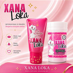 Kit Erótico Feminino Bolinha e Gel Excitante Xana Loka - 9050
