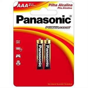 Pilha Panassonic Palito Alcalina AAA - 2021