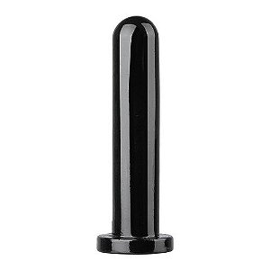 Plug Anal em Silicone Preto 20,0 x 4cm - 8438