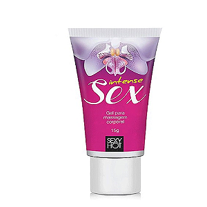 Gel Excitante Intense com Argenina Feminino Esquenta e Esfria 15Gr - 3054