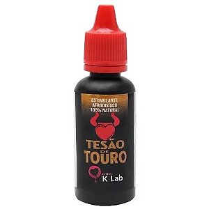 Tesão de Touro Excitante Gotas Frasco 20ml Original - 09404