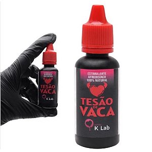 Tesão de Vaca Excitante Gotas Frasco 20ml Original - 09403