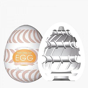Egg Masturbador Masculino Silicone Ring - 7016R