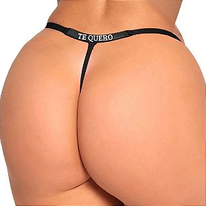 Tanga Fio Dental Te Quero Brilha No Escuro Cores - 35370