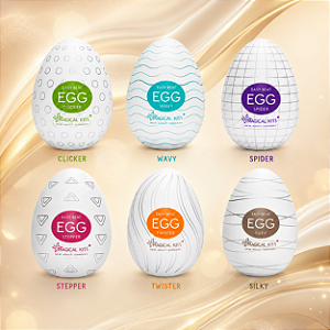 Egg Masturbador Masculino Silicone Magical - 1013