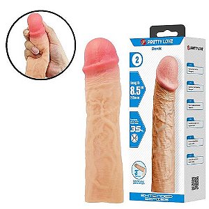 Capa Peniana Cyber Derek Bege - 21,5 X 4,8 cm - 9046