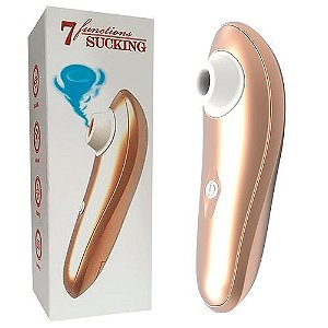Vibrador Estimulador de clitóris com Sucção 7 Funções - 8194