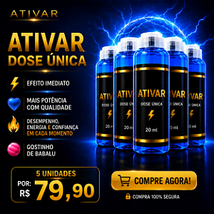 SuperMan Ativar Kit dose única liquido Masculino Efeito Imediato 20 ml - 8592