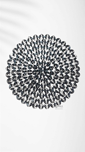 Mandala Borboletas Corte Laser - Chapa Ferro